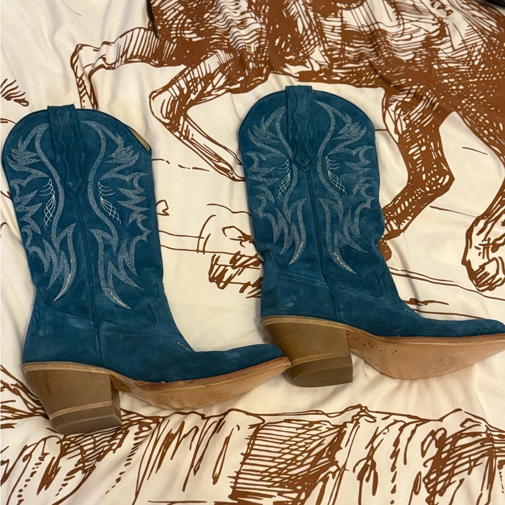Idyllwind Teal Western Boots